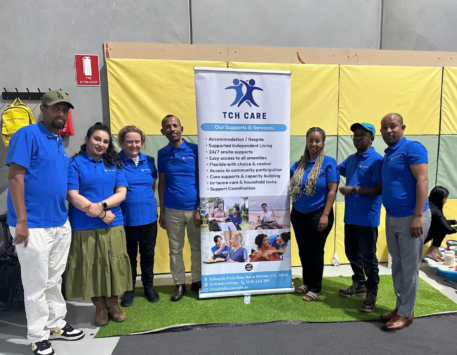 TCH Care team supporting participants