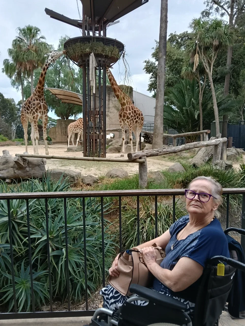Elizabeth having a great day out